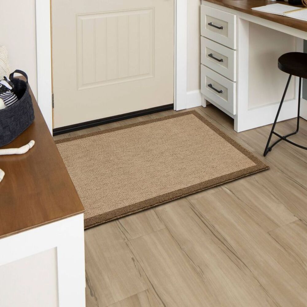 Threshold - 2'6" x 3'10" Threshold Madison Border Accent Rug T Tan - Picture 6 of 6